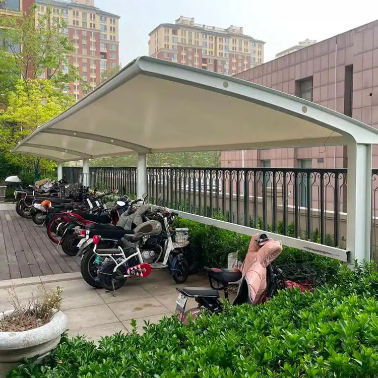 邛崃市膜结构电动车棚